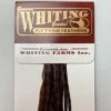 Whiting 100 Pack Dry Fly Hackle - Grizzly Dyed Coachman Brown - 12 -Cheap Hook And Shank Store Grizzly Dyed Coachman Brown