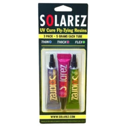 Hareline Solarez UV Resin - 3 Pack Variety, 5 Grams