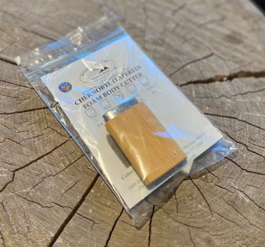 Hareline Chernobyl Style Tapered End Foam Body Cutter 4 Hareline Chernobyl Style Tapered End Foam Body Cutter - Image 2